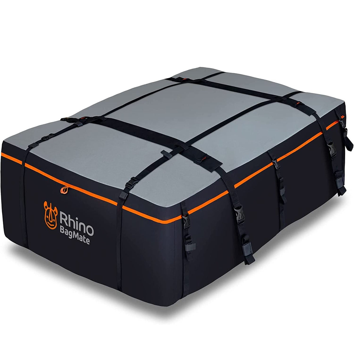 Bagmate Military-Grade Waterproof Roof Bag - Rooftop Cargo Carrier - 19 Cubic Feet. (540L) With 4 Door Hooks, Zipper/Buckle Clos