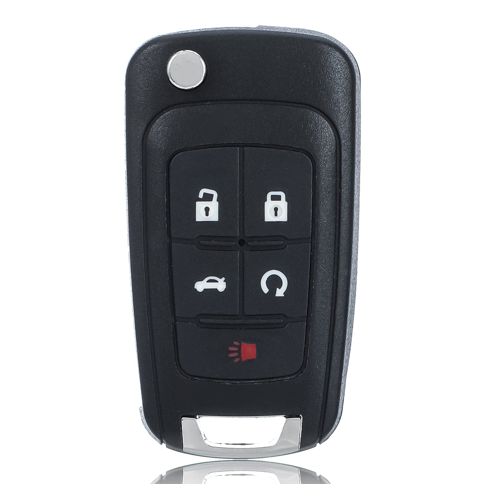 Keyless Entry Remote Key Fob Replacement Compatible with Chevy Cruze/Camaro/Equinox/Impala/Malibu/Sonic/GMC Terrain?LaCrosse/Reg