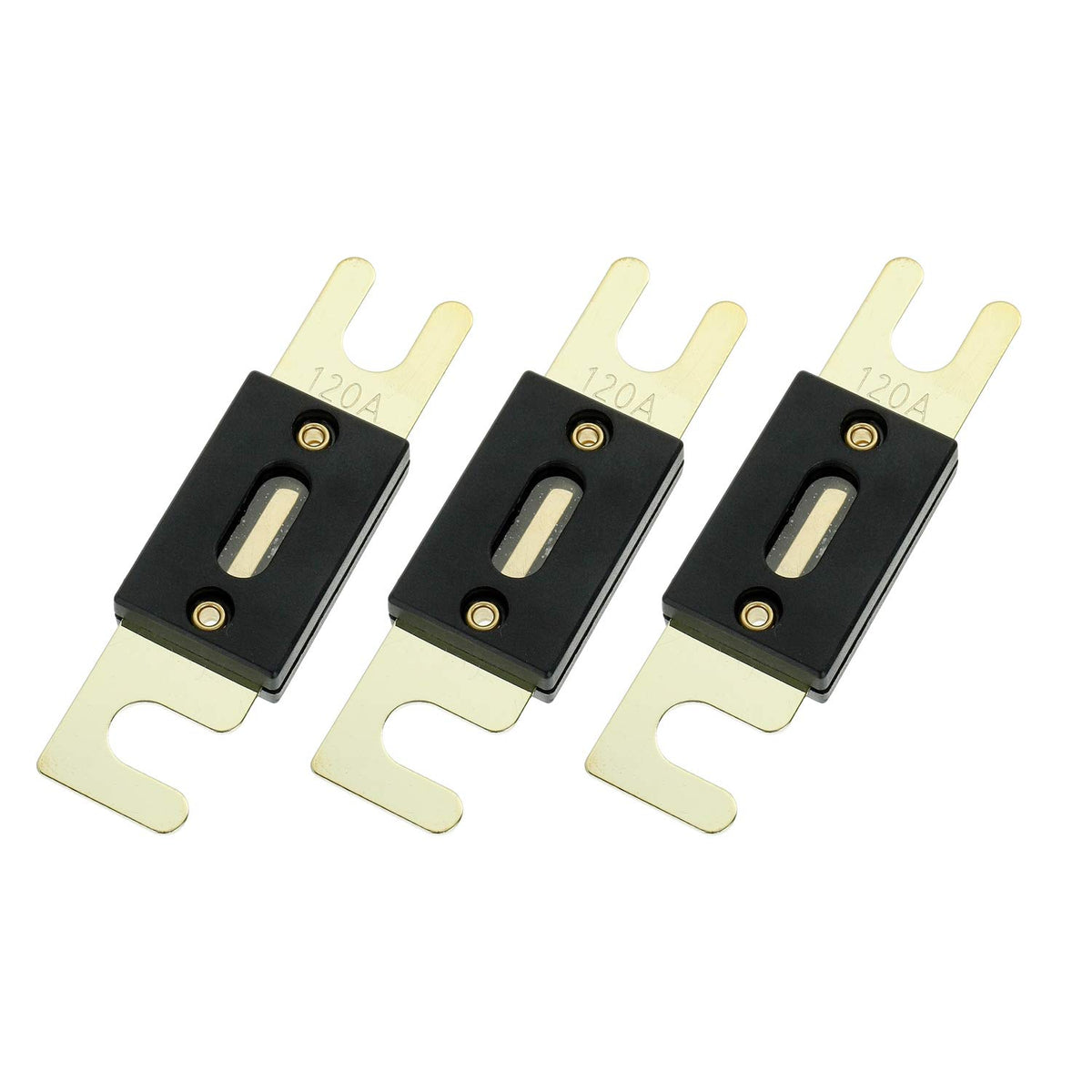 Bojack 120 Amp 32 Vdc Anl Blade Fuse For Car Audio And Video System(Pack Of 3 Pcs)