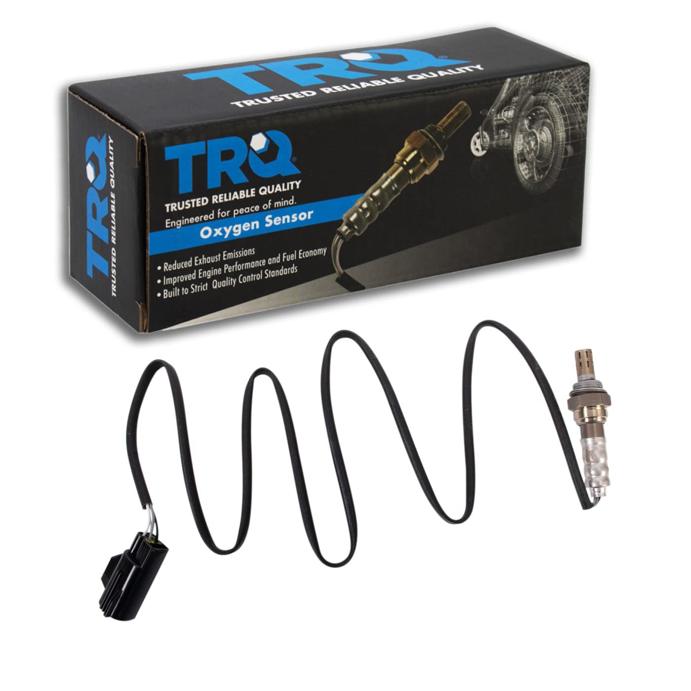 Trq Downstream O2 Oxygen Sensor Compatible With 2010-2013 Ford Transit Connect