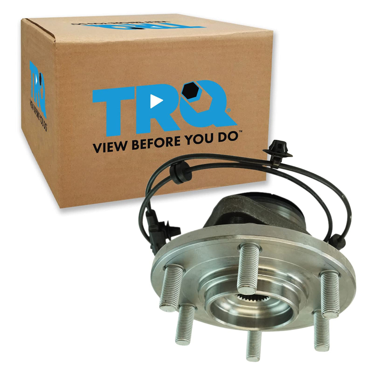 Trq Front Wheel Bearing & Hub Assembly With Abs Sensor Compatible With 2011-2013 Infiniti Qx56 2014-2021 Qx80 2017-2022 Nissan A