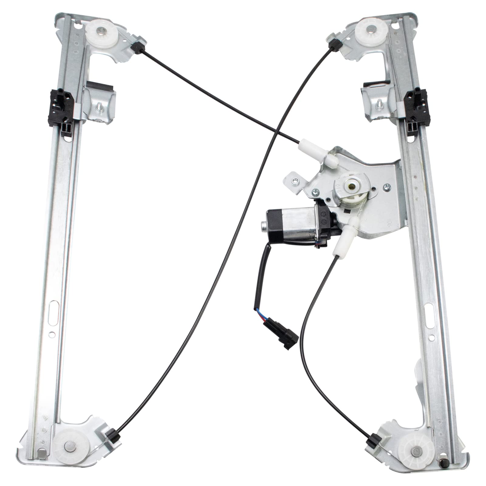 Trq Rear Left Power Window Regulator & Motor Assembly Drivers Side Compatible With 2004-2008 Ford F-150 2006-2008 Lincoln Mark L