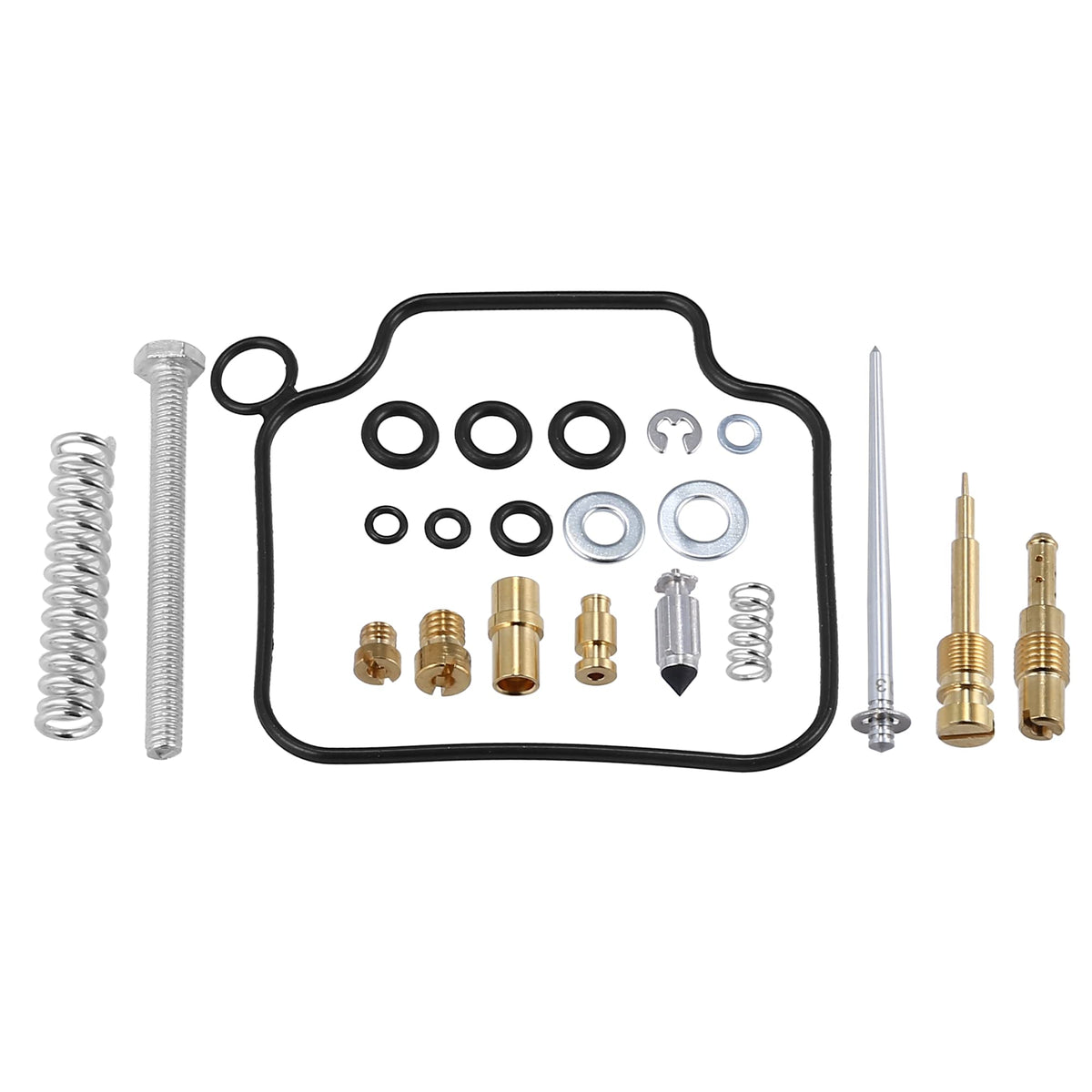 F Fierce Cycle Motorcycle Carburetor Repair Rebuild Kit For Honda Trx350 Rancher 350 2000-2003 Carb Repair Tools
