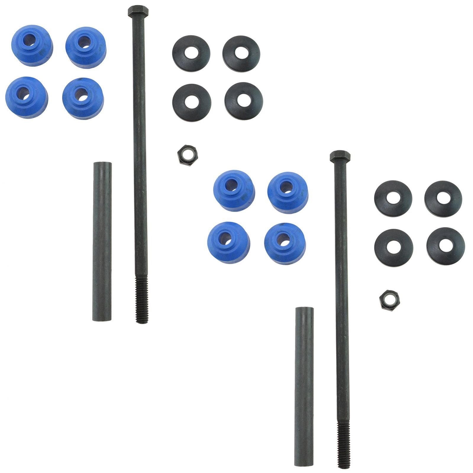 Trq Front & Rear Sway Bar Stabilizer Link Set Compatible With 2006-2010 Ford Explorer 2007-2010 Explorer Sport Trac Mercury Moun