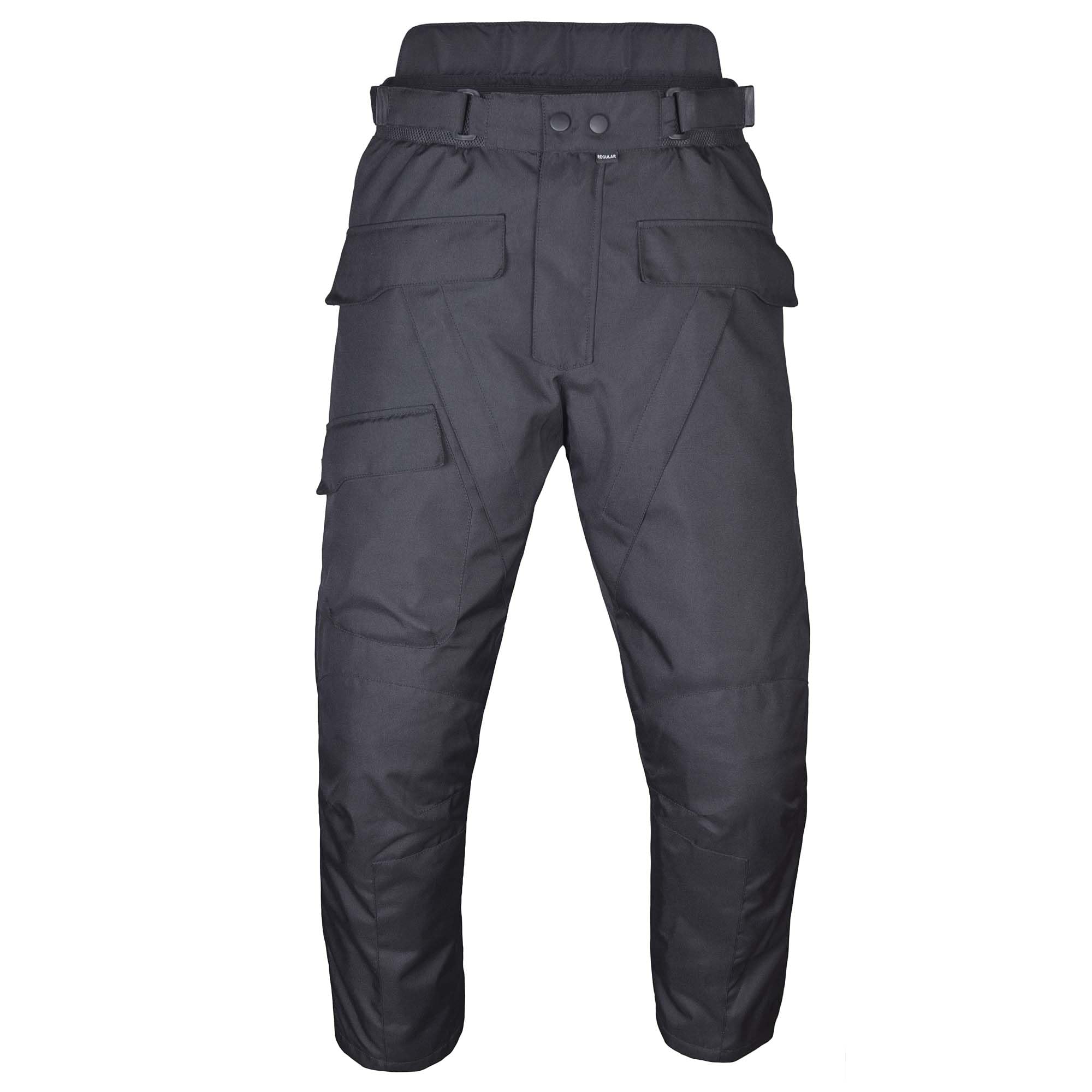 Motorcycle Pants For Men-Dual Sport Dirt Bike Gear Pants-Motorcycle Riding Pants-Waterproof Motorcycle Armor Protective Black