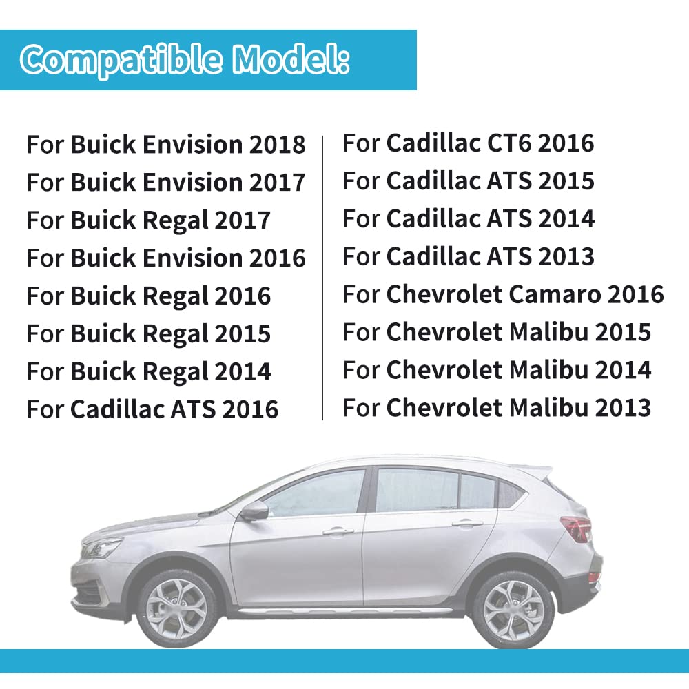 Getfarway Positive Crankcase Ventilation(PCV) Tube Compatible with Buick Envision,Cadillac ATS,Chevrolet Malibu 2013-2018, 12673