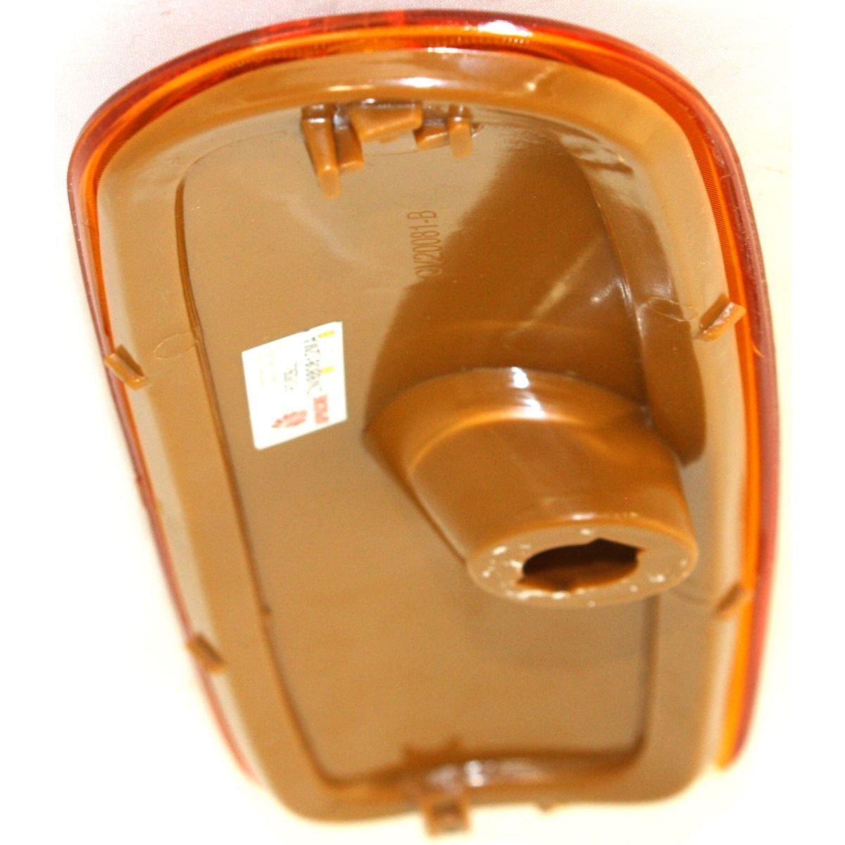 Dat Auto Parts Front Left Driver Side Bumper Marker Light Assembly Reflector Lamp Replacement For 1996-2002 Chevrolet Chevy Express Gmc Savana Van Orange Plastic Lens Gm2550152 5977275