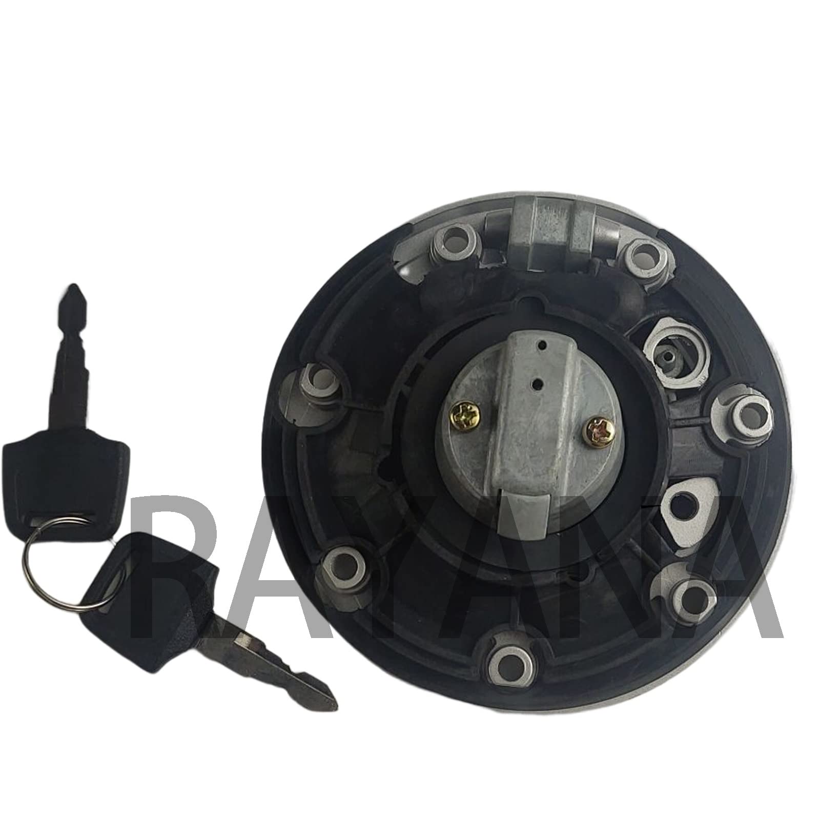 Rayana Gas Fuel Tank Cap Cover Lock Key Compatible For Kawasaki Ninja Zx6R Zx7R Zx9R Zx11 Ninja 250R 500R Ex250 Ex400 Ex500