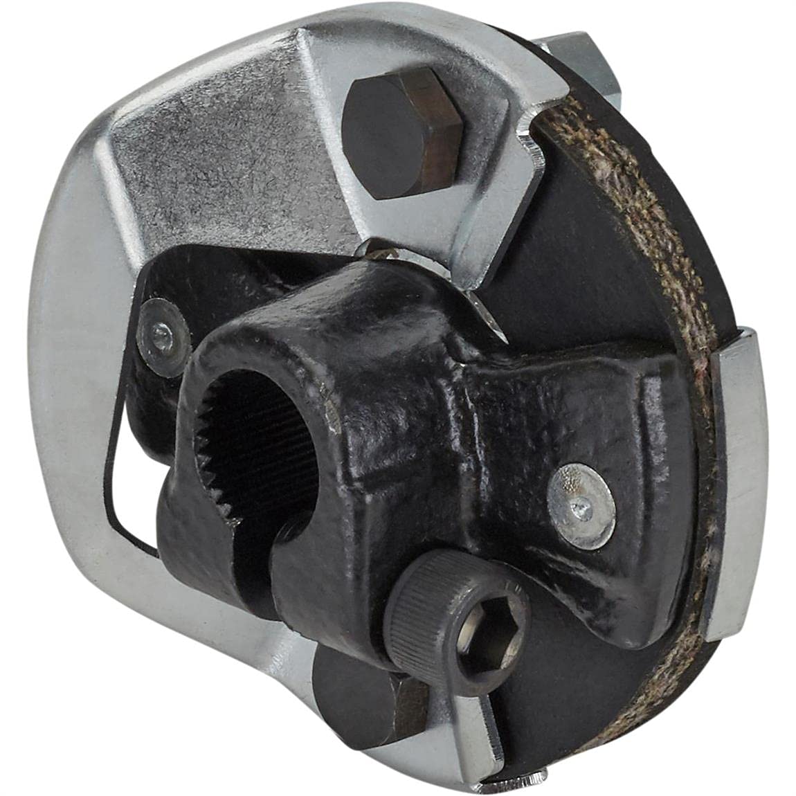 GM-Style Steering Shaft Rag Joint: 3/4-30 Spline, 3-1/4'' OD, For GM Car Repair & Update, Attaches to Original Column Plate, 2-1