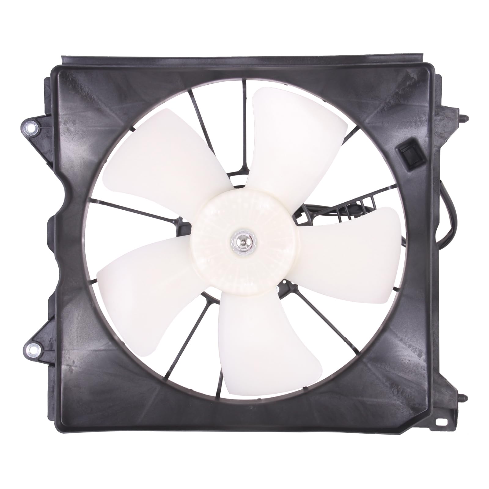 TYG Upgraded Cooling Fan Assembly for 2008-2012 Honda Accord Sedan/Coupe 2.4L 4Cyl (Toyo Brand) | Racing-Level OE Replacement En