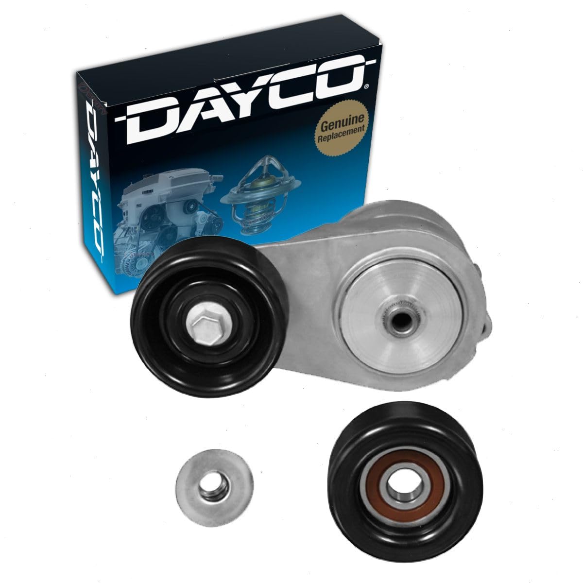 Dayco Drive Belt Tensioner Assembly compatible with Honda Odyssey 3.5L V6 2005-2017