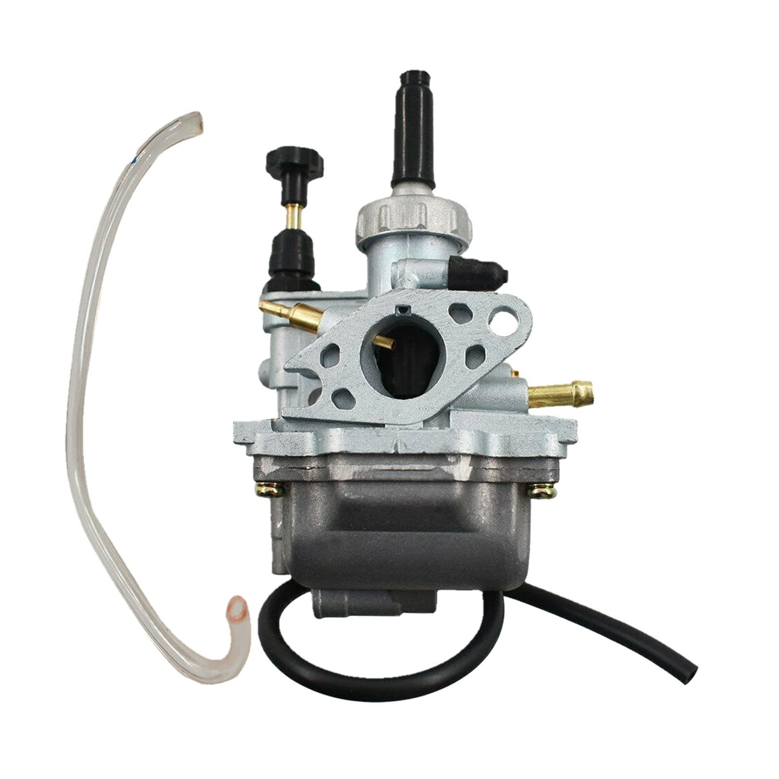 WHFZN LT80 Carburetor Fuel Valve Petcock Intake Manifold With Spark Plug Insulator Block o-ring For 1987-2006 Suzuki LT80 Quadsp