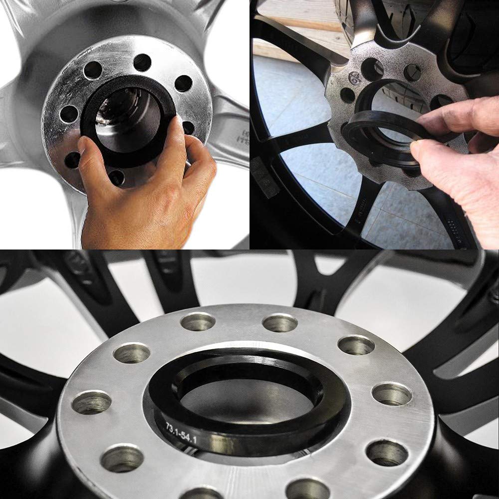 Hub Centric Ring Set 110Mm Wheel Bore Od To 87.1Mm Hub Id Compatible With F150 Navigator