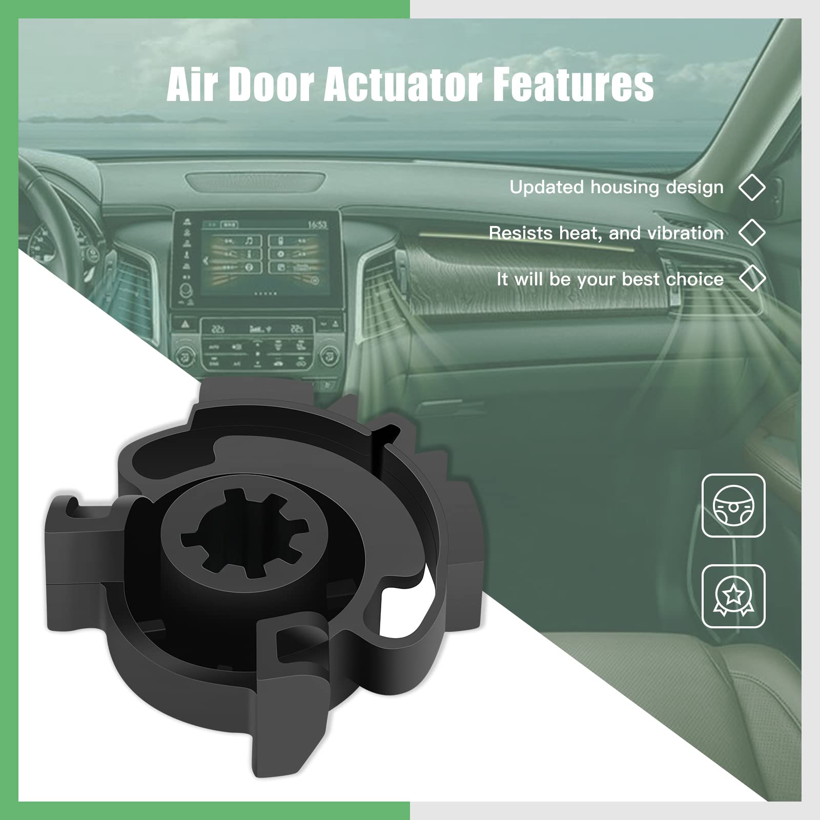 SCITOO 68214880AA Air Door Actuator Gear Kit Replacement for 2011 2012 2013 2014 2015 2016 JEEP GRAND CHEROKEE HVAC Heater Blend