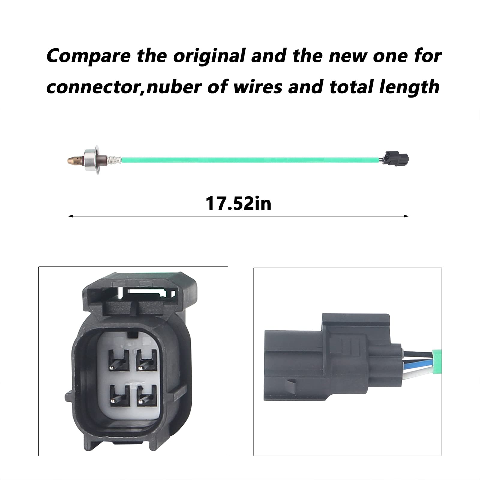 Doskjok 234-9091 O2 Oxygen Sensor Air Fuel Ratio Upstream Compatible With Tsx 2009-2014 Accord 2008-2012 Crv 2010-2011 2.4L L4 1