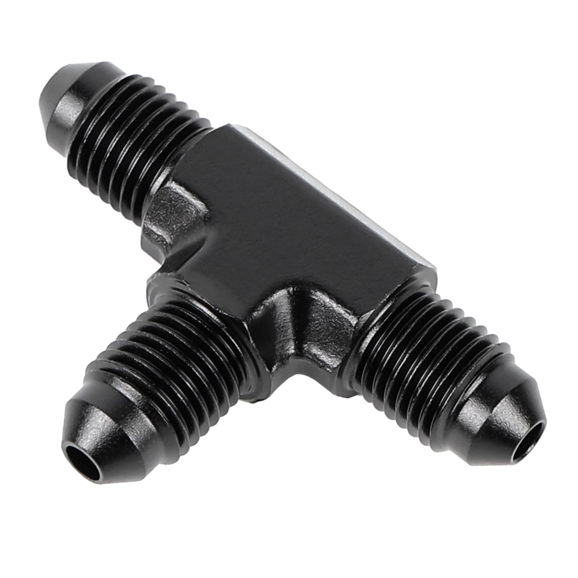 Evil Energy 3An Male Flare Tee Fitting Adapter T Union Aluminum Black