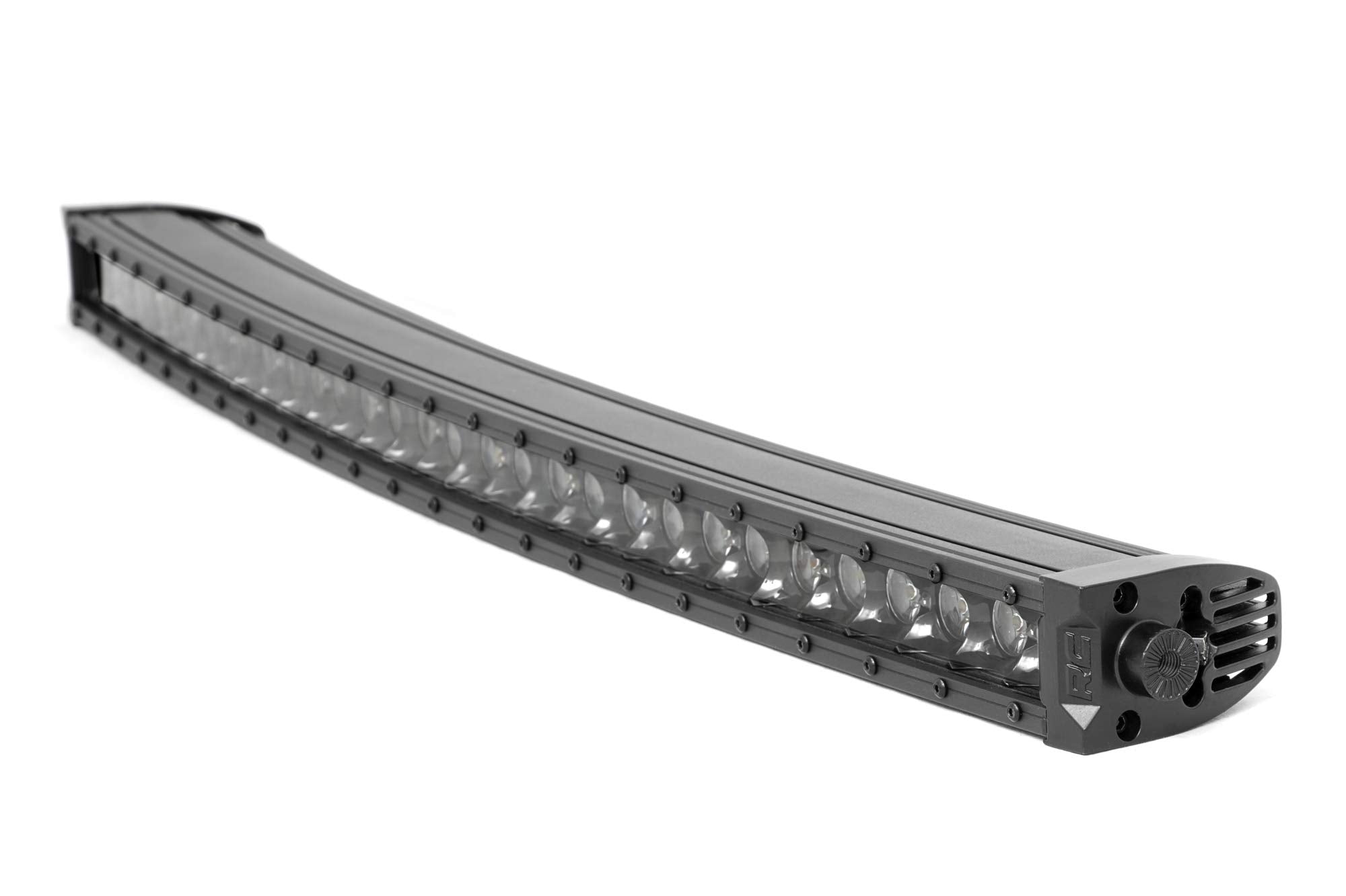 Rough Country 30'' Black Series Curved Single Row Cree Led Light Bar - 72730Bl