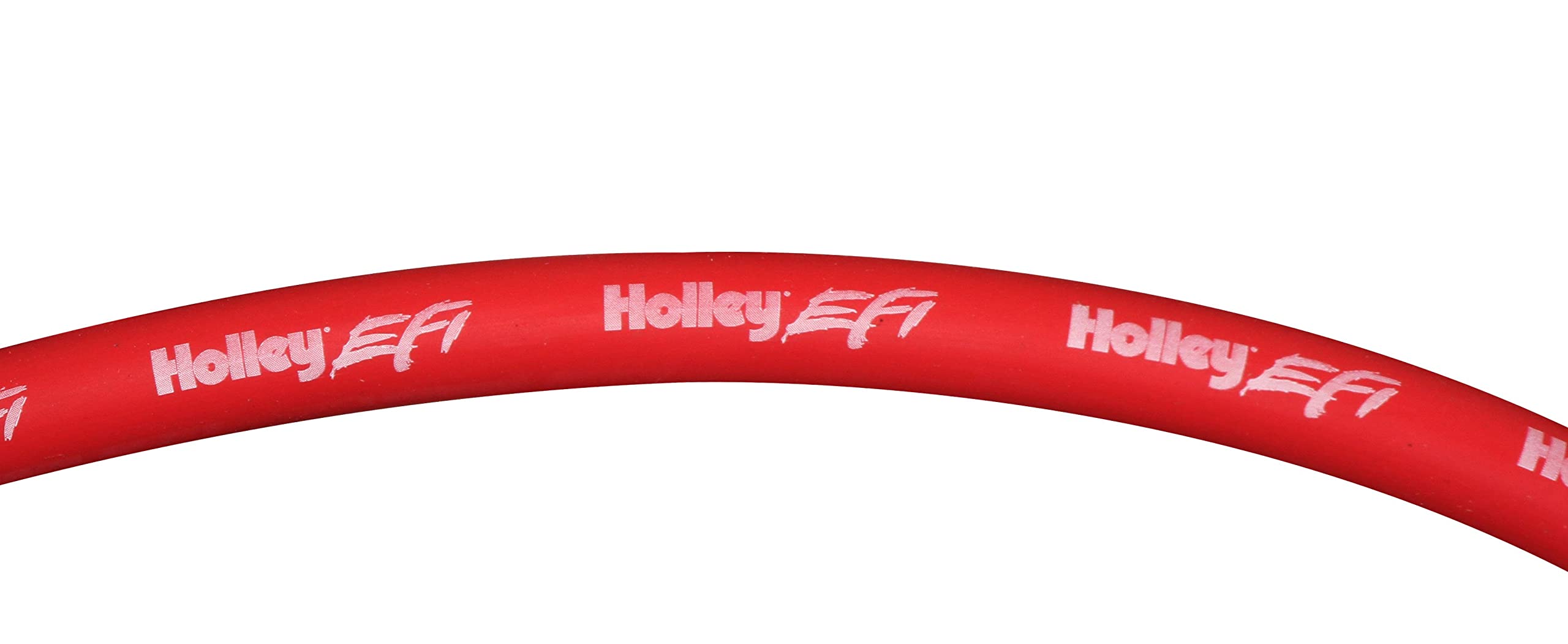 Holley Efi 561-112 Ls Spark Plug Wire Set - Cut To Fit - Red With Gray 135 Degree Boots