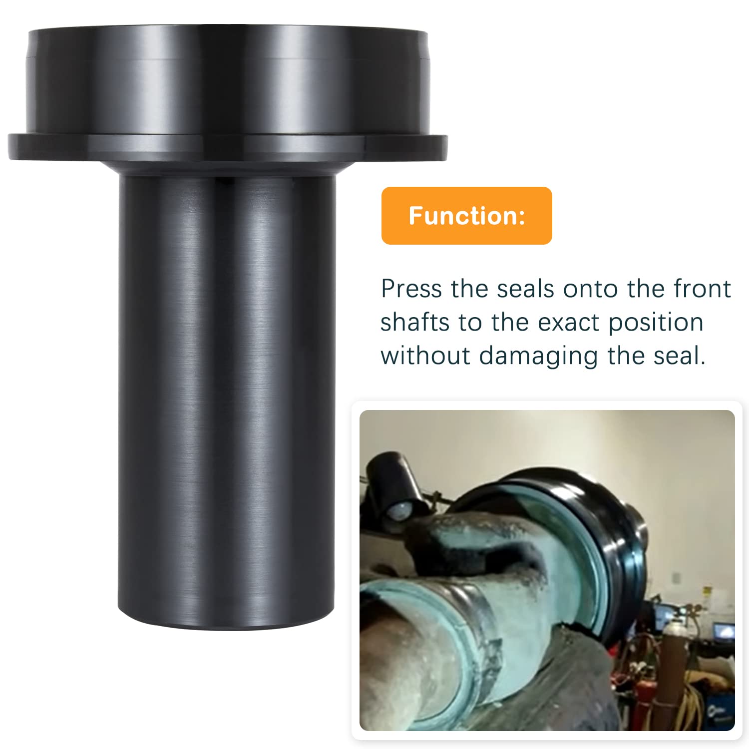 6697 Wheel Knuckle Vacuum Oil Seal Installer Fit For Ford 2005-2019 F-250 F-350