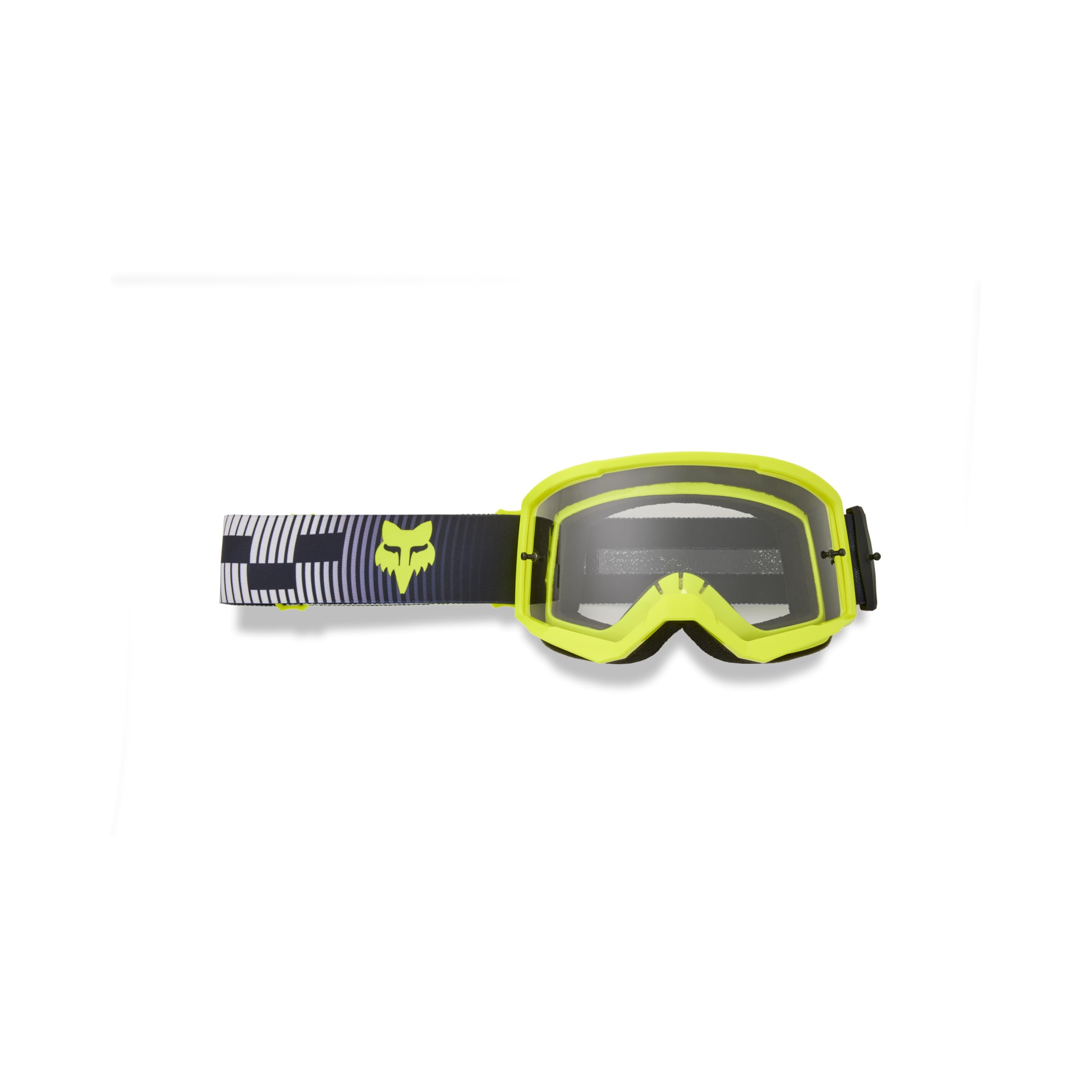 Fox Racing Unisex Main Motocross Dirt Bike Goggle, Grey/Yellow Collect, OS