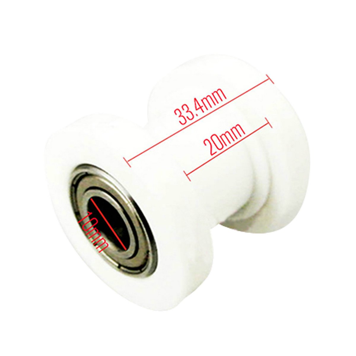 sthus 10mm Chain Guide Roller Pulley Tensioner for 50-125cc SDG SSR Pit Dirt Bikes