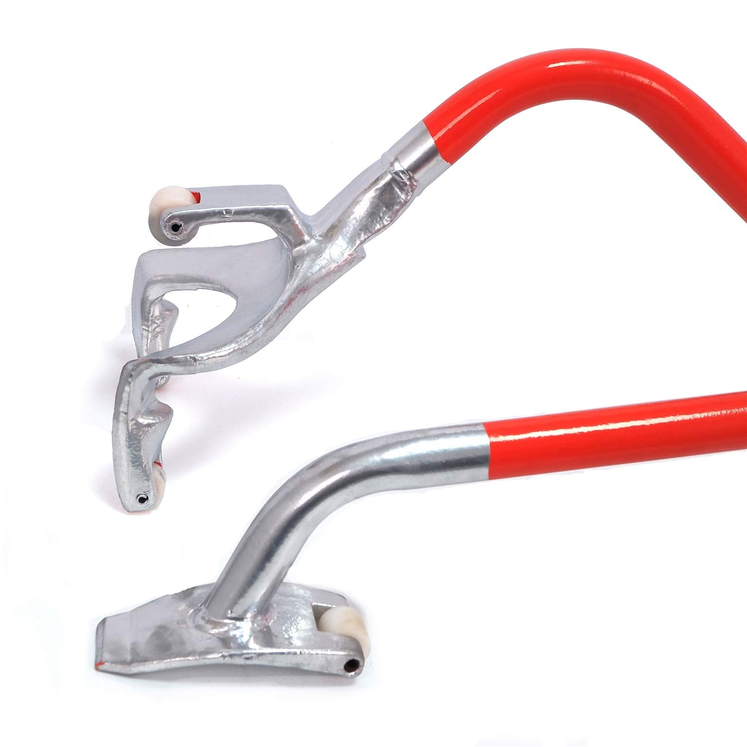 Httmt- Vehicle 3Pcs Tire Changer Mount Demount 17.5' - 24' Tires Bead Tool Nylon Rollers Heavy Duty Removal Ornage [P/N: Et-Car-Tire004-Red]…