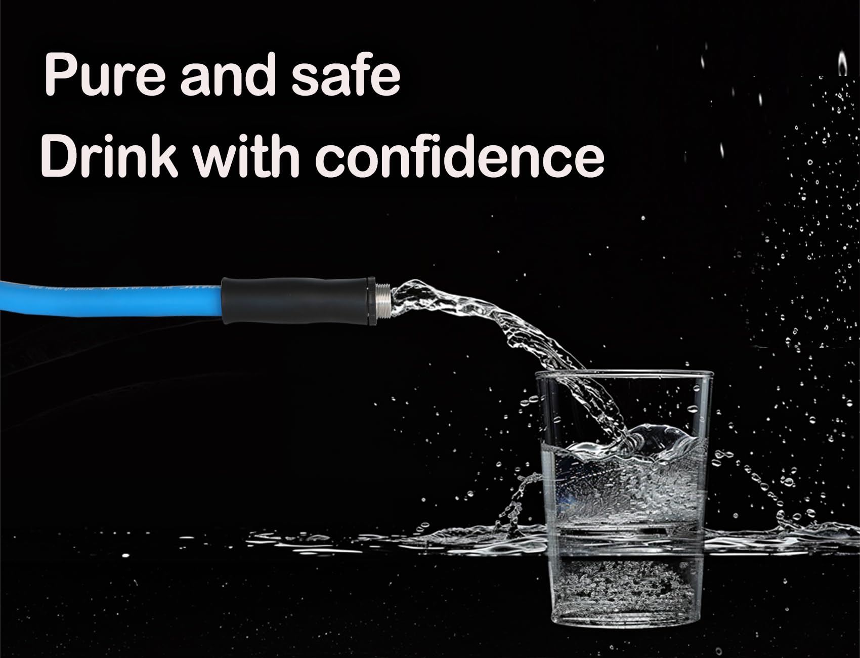 Atlantic Rv Drinking Water Safe Hose 10 Ft Short Garden Hose Extension: Lead, Bpa, Phthalate-Free, And Pvc-Free.