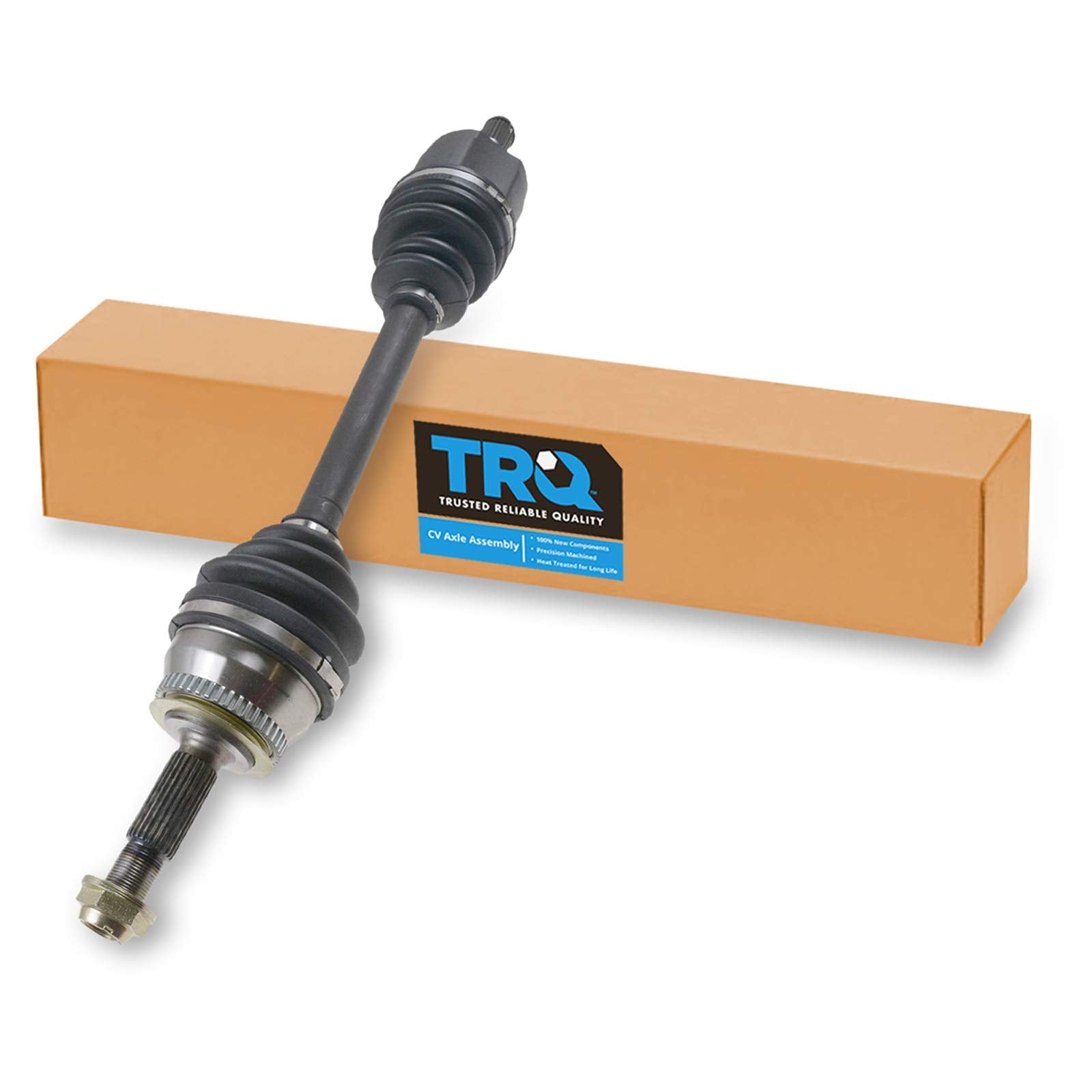 Trq Front Left Cv Axle Shaft Assembly Drivers Side Compatible With 2001-2006 Hyundai Elantra 2003-2008 Tiburon 2004-2006 Kia Spe