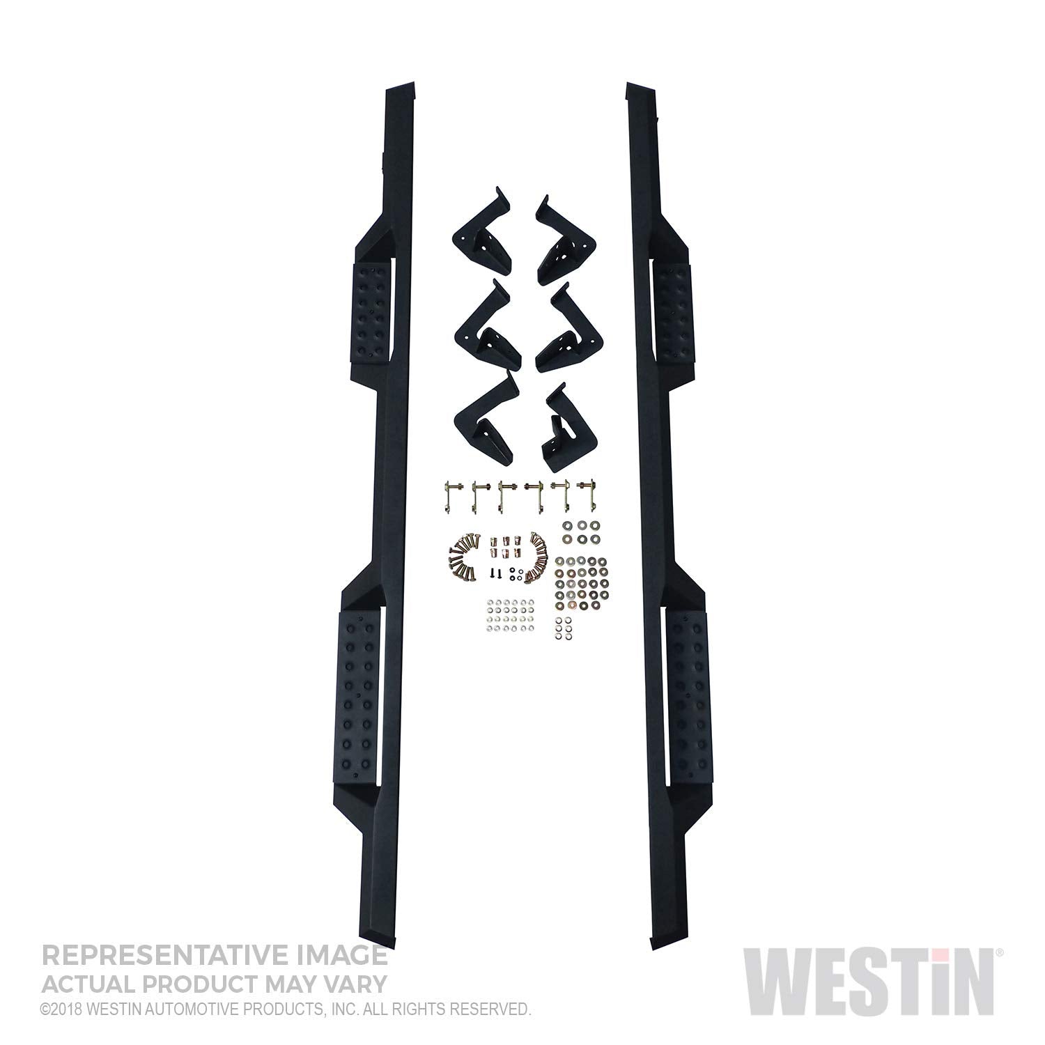 Westin 56-11335 Hdx Drop Nerf Step Bars, Textured Black