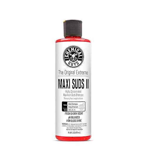 Chemical Guys Cws_101_16 Maxi-Suds Ii Foaming Car Wash Soap (Works With Foam Cannons, Foam Guns Or Bucket Washes) Safe For Cars,