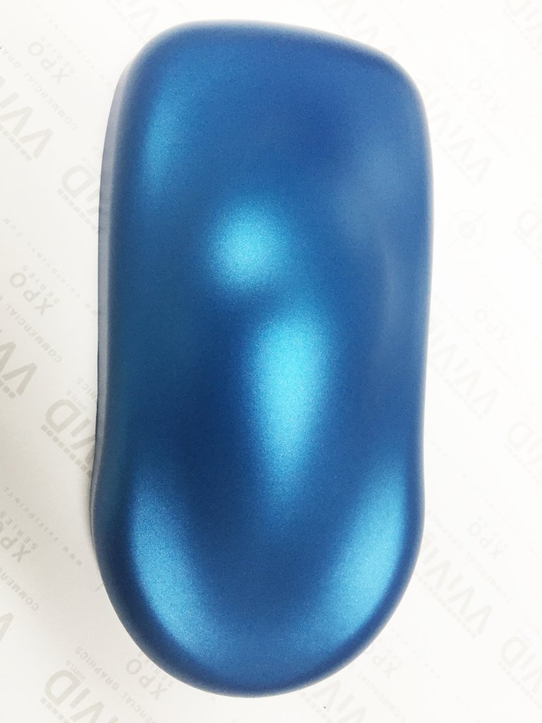 Vvivid+ Premium Vinyl Wrap Film (1.5Ft X 5Ft, Matte Metallic Blue)