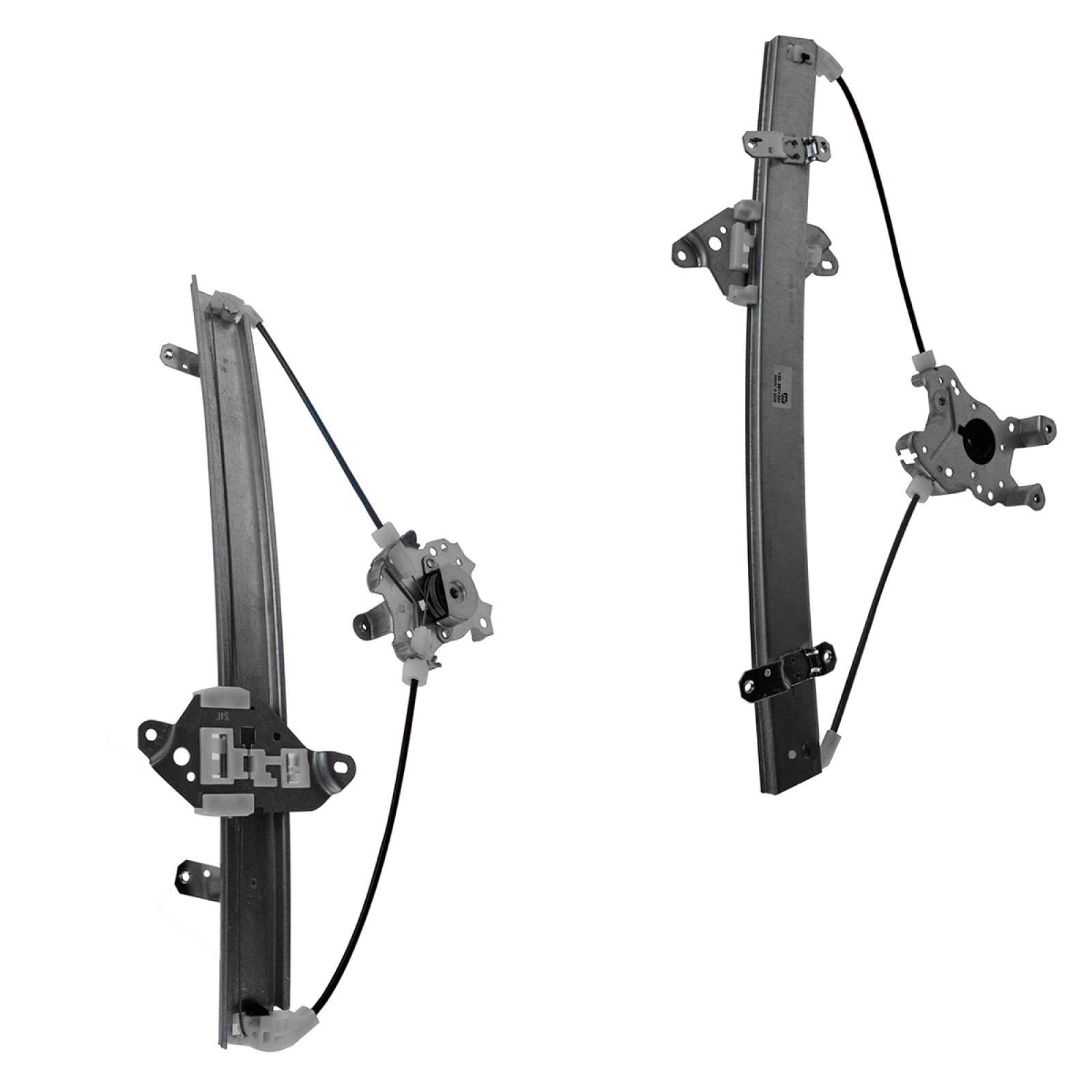 Trq Front Power Window Regulator Set Compatible With 2002-2007 Mitsubishi Lancer