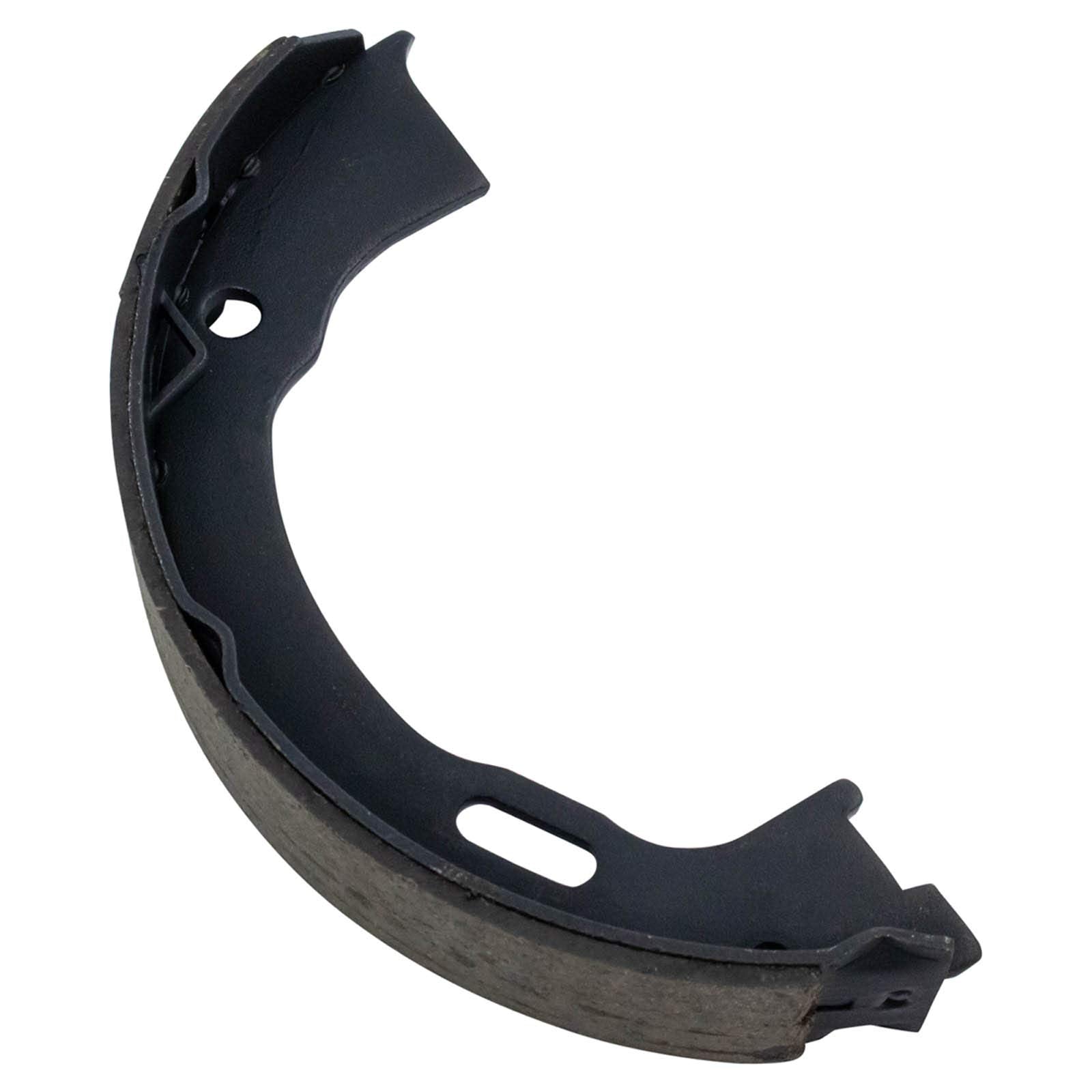 Trq Rear Brake Pad & Rotor Kit Brake Pads Brake Rotor Parking Brake Shoe Set Ceramic Compatible With 1995-1998 Jeep Grand Cherok