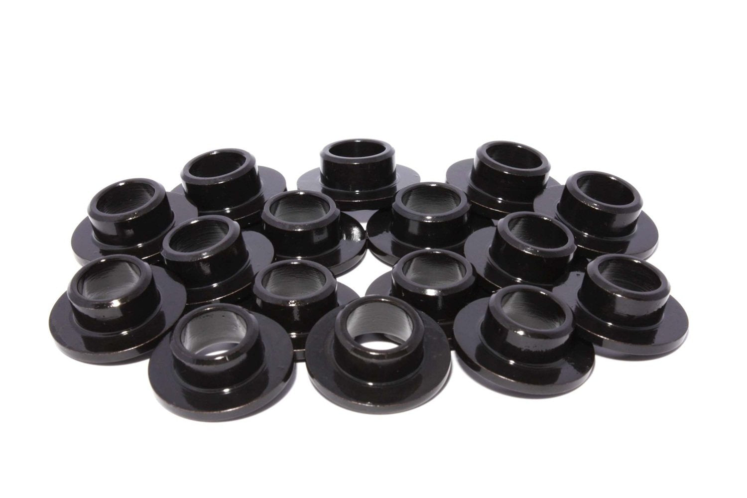Comp Cams 795-16 10 Degree Steel Retainers For 26120 Beehive Springs, Black