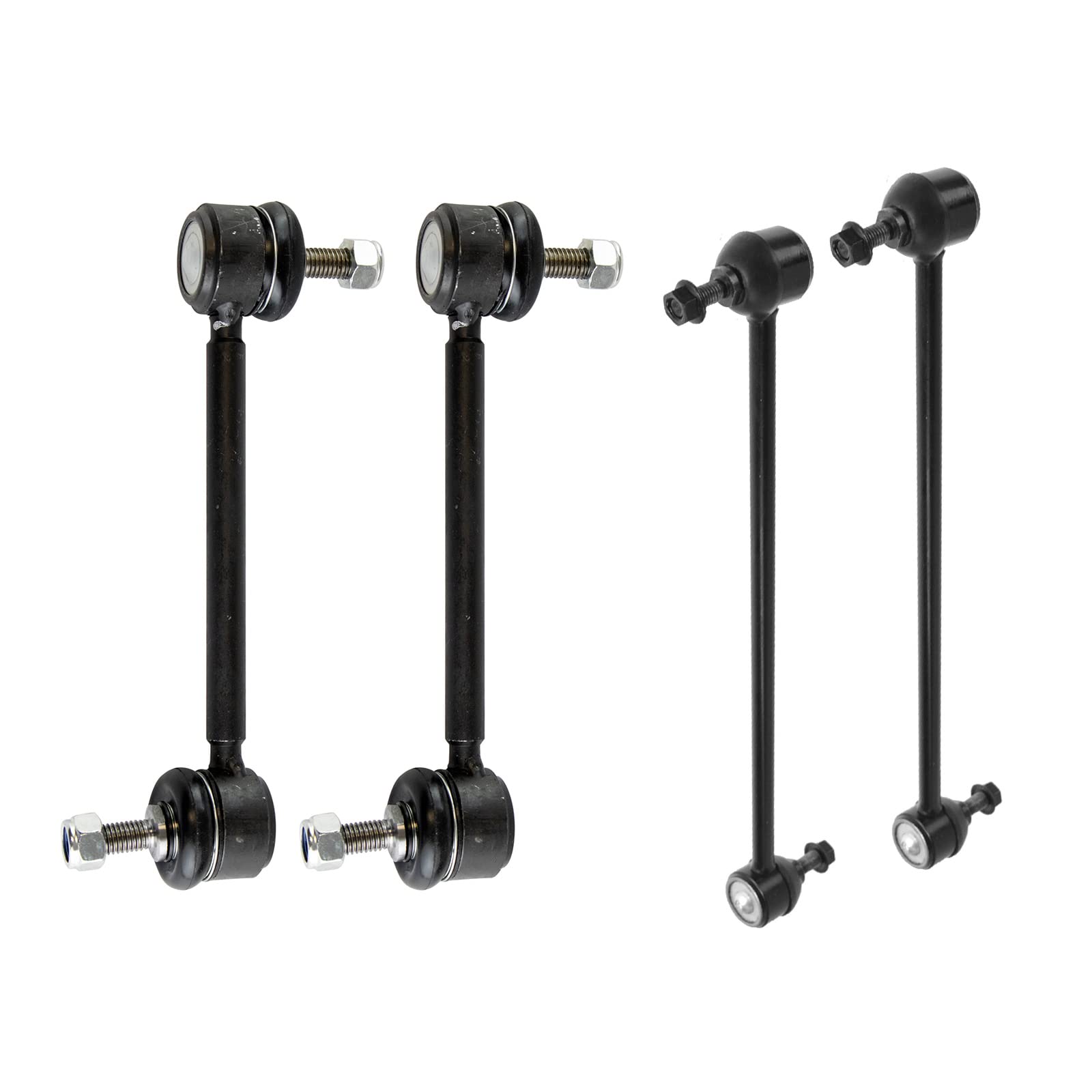 Trq Front & Rear Sway Bar Stabilizer Link Set Compatible With 2008-2009 Buick Lacrosse 2004-2008 Pontiac Grand Prix
