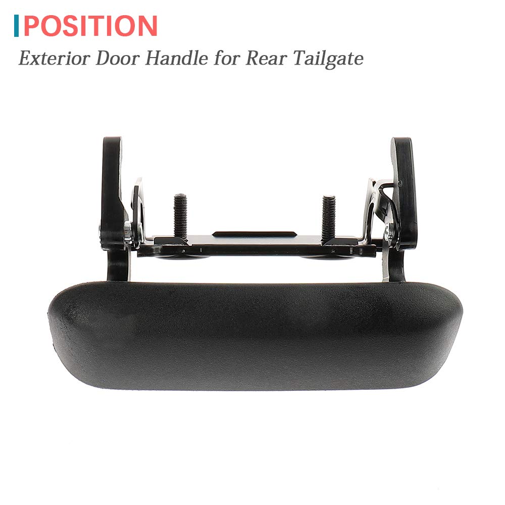 Irontek Rear Tailgate Handle For 1998-2011For Ford Ranger Pickup Rear Liftgate Tailgate Handle Without Spring #1L5Z9943400Aaa