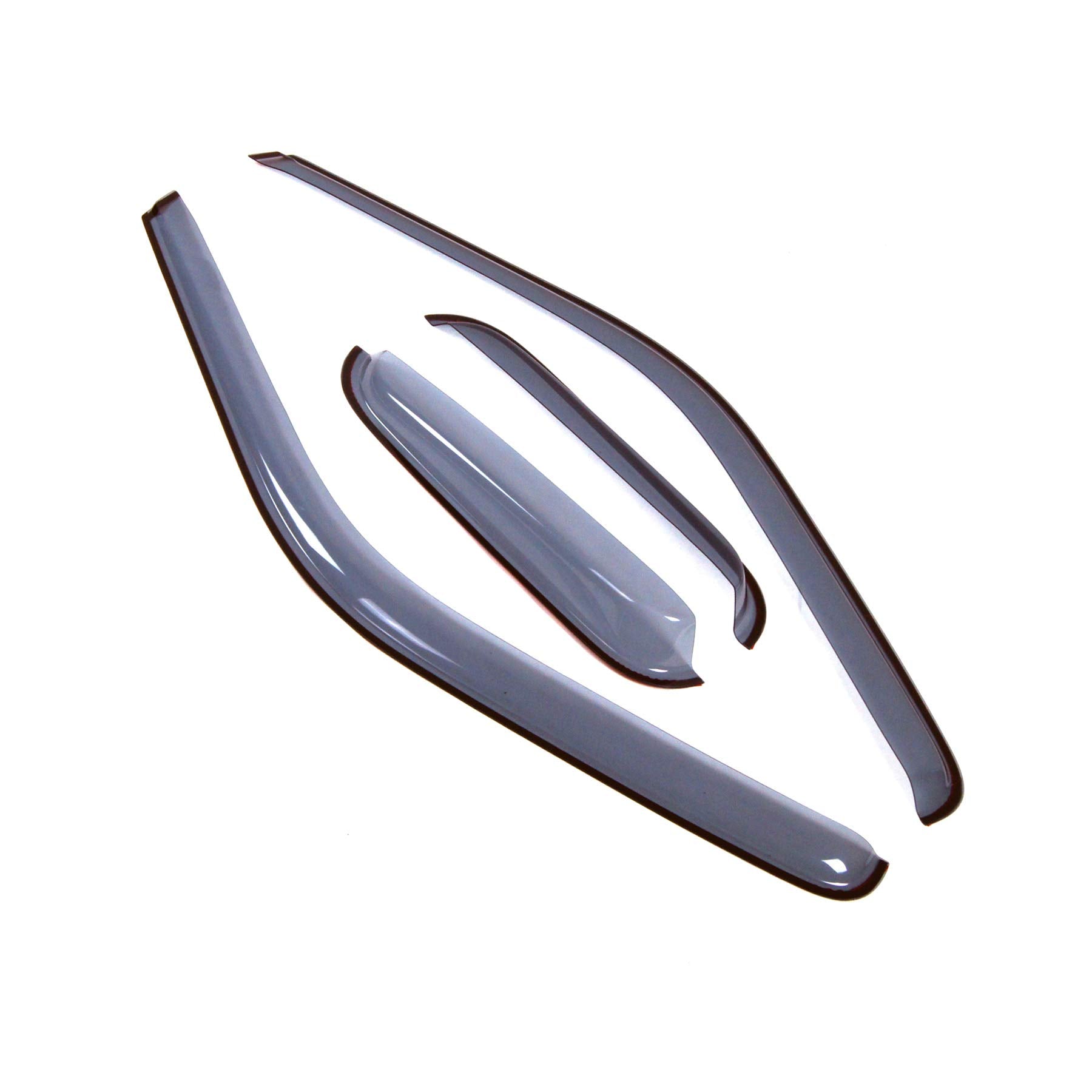 Car Window Rain Guard | Outside Mount Visors Auto Side Window Deflectors | Windows Visor Rain Shields Compatible With 1988-2000