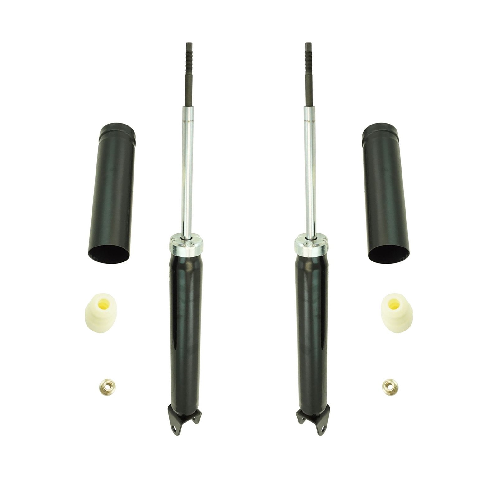 Trq Rear Shock Absorber Set Compatible With 1997-2002 Lincoln Continental