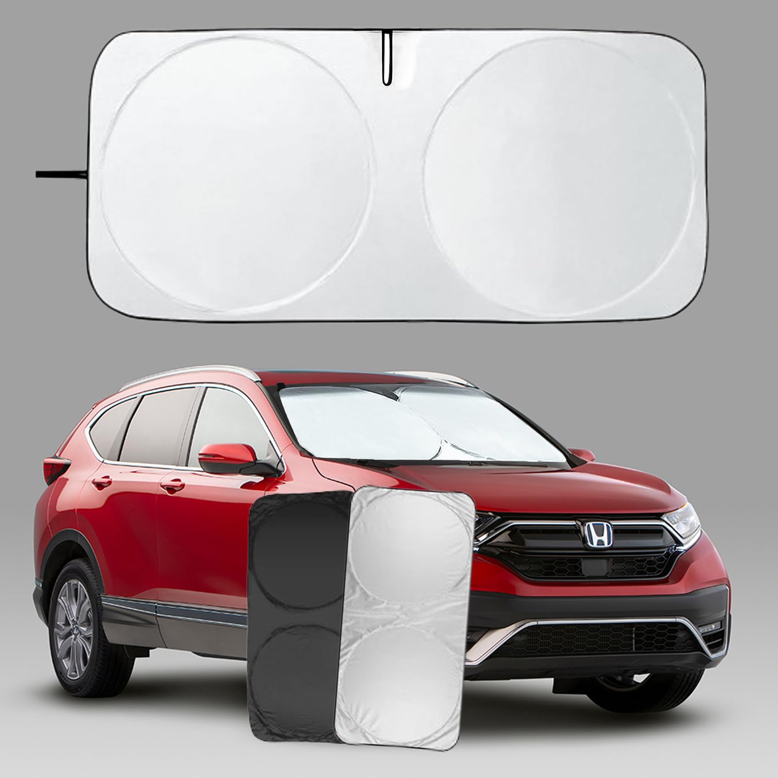 Sunshade For Honda Crv 2017-2022 Sun Shade Fit Hr-V Cr-V Lx Ex Ex-L, Sport Hybrid, Sport Touring Hybrid Suv Accessories Front Wi