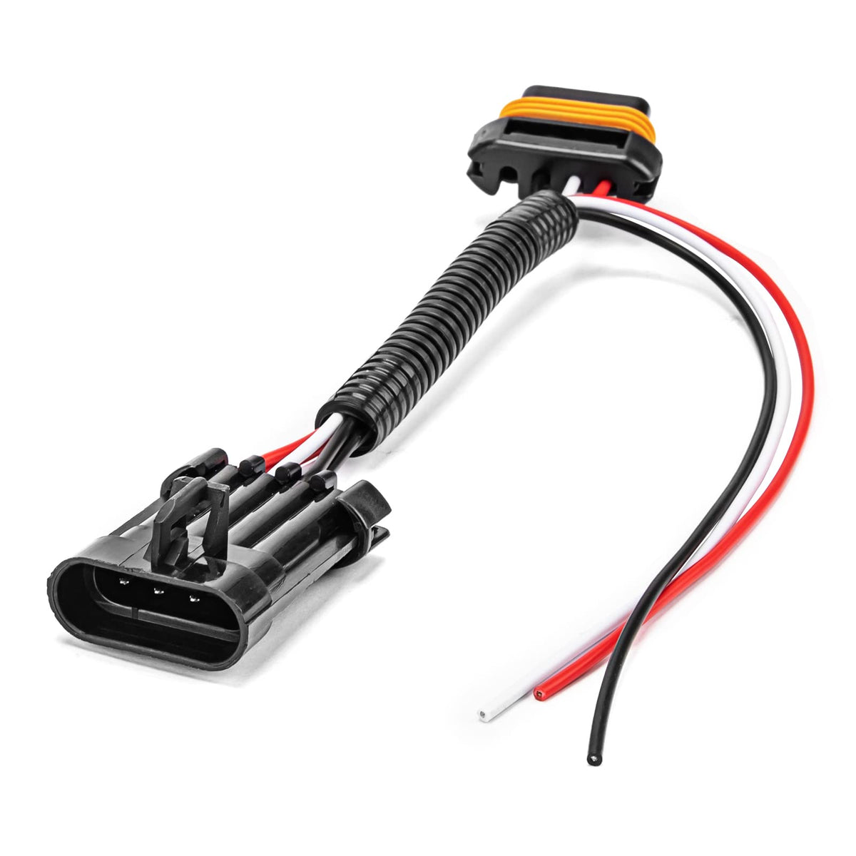 Mofun Compatible With 2015-2024 Polaris Rzr Ranger Tail Light Auxiliary Power Plug Harness Fits For License Plate Light,Whip Light,Rear Chase Light