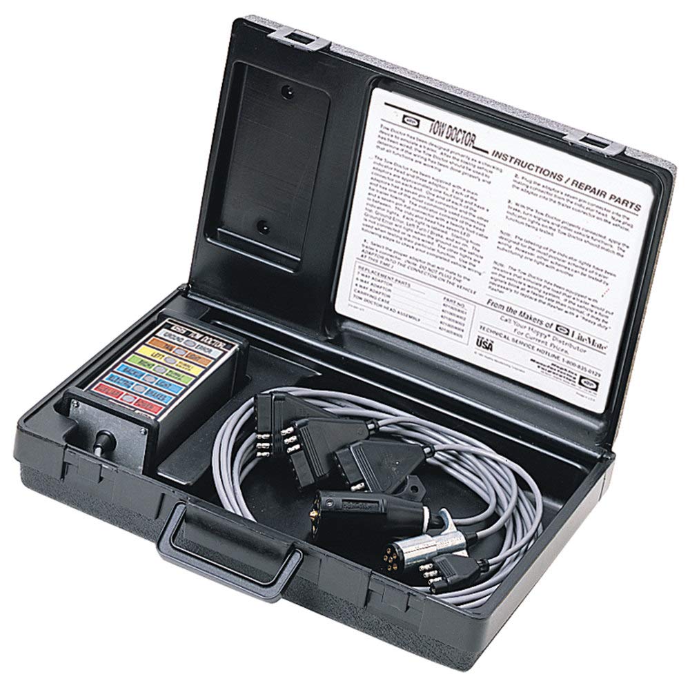 Hopkins Towing Solutions - 304.1201 50918 Tow Doctor Vehicle Wire Harness Test Unit, Silver And Black