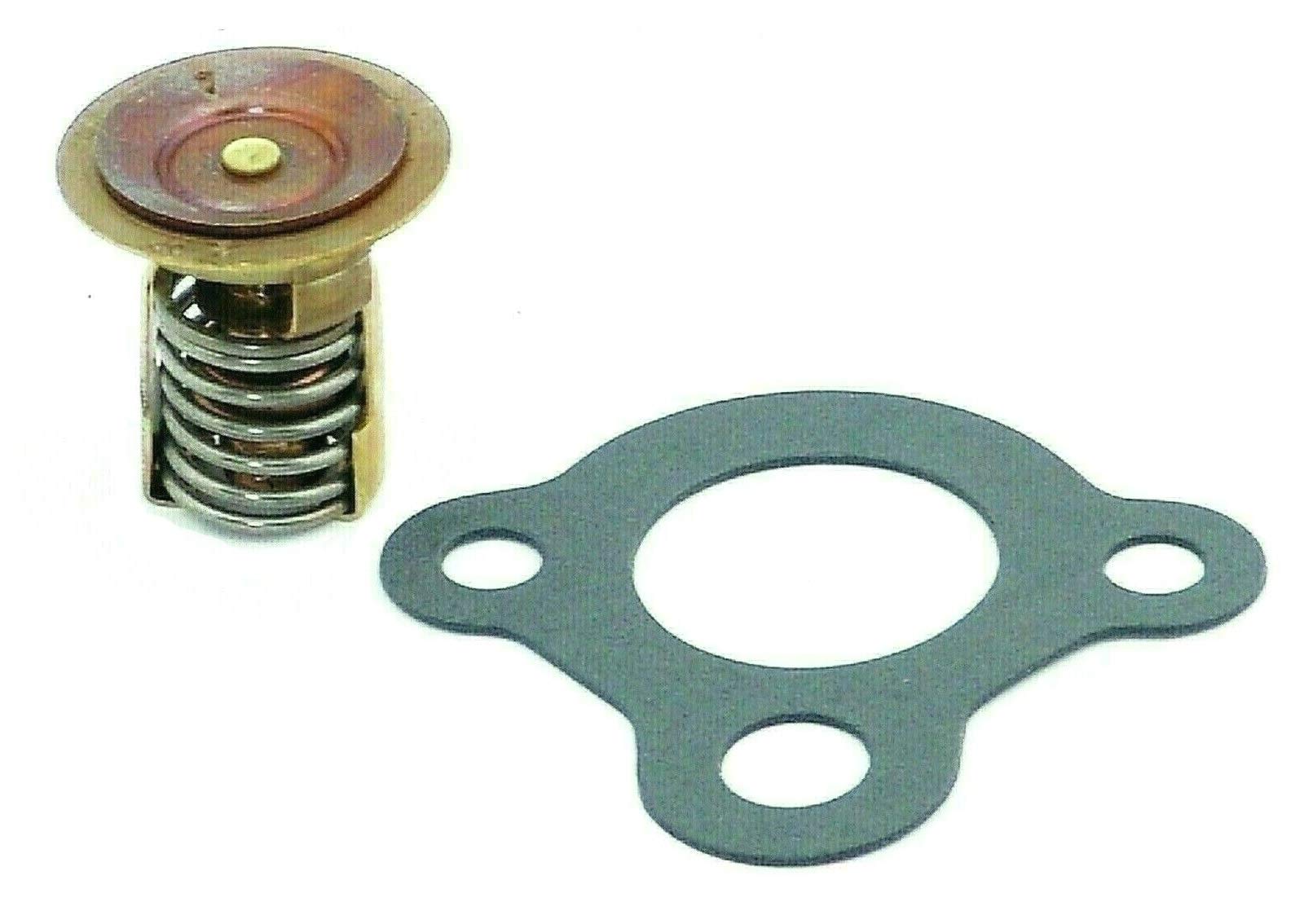 Glm Thermostat Kit For Mercruiser 2.5L 120 Hp, 3.0L 140 Hp Gm 4 Cylinder & Gm Inline 6 165 Hp, 140 Degree, Replaces 59078T3 18-3