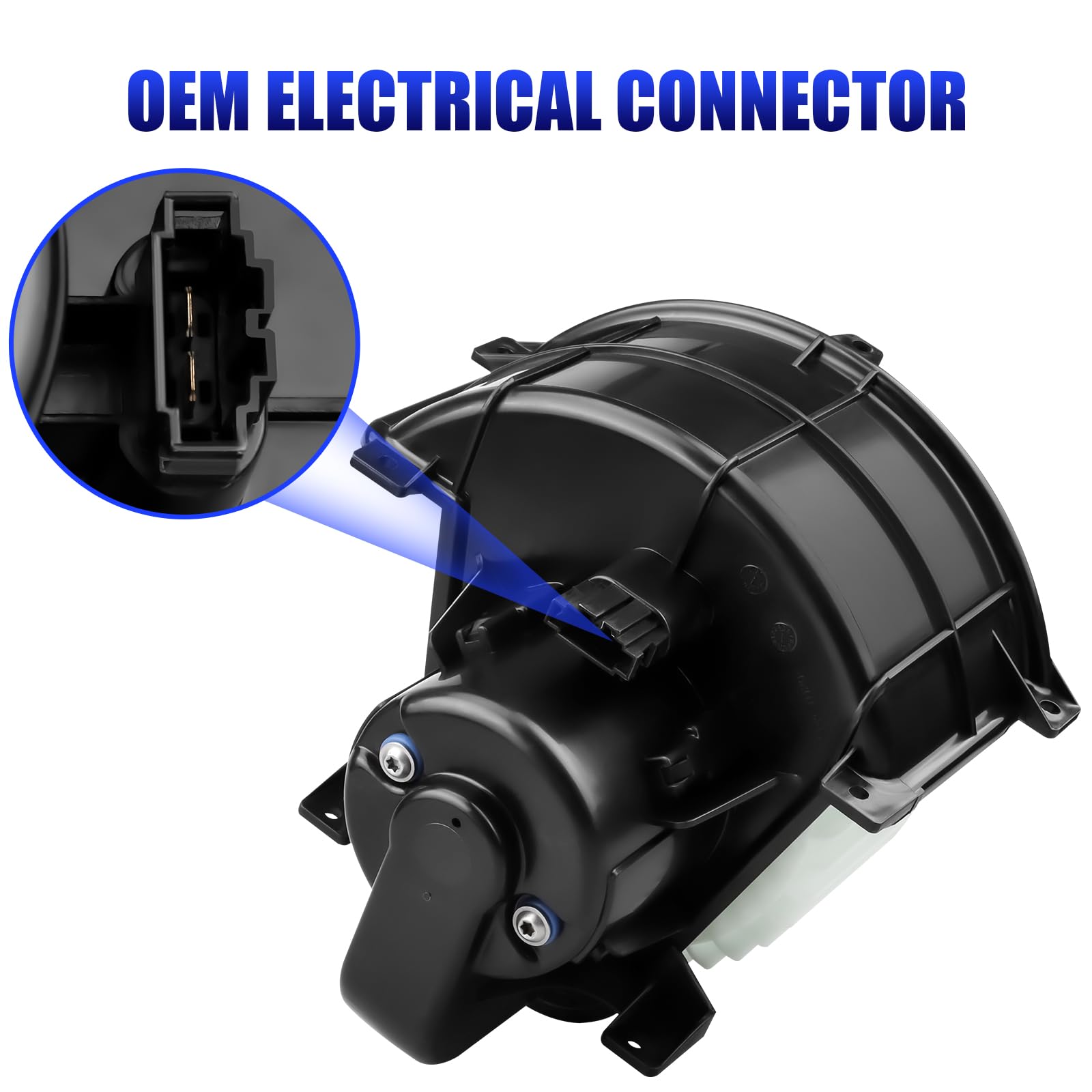 Front Side Blower Motor Fits for 2007 2008 2009 2010 2011 2012 2013 2014 2015 Audi Q7, 2003-2014 Porsche Cayenne, 2004-2010 VW T