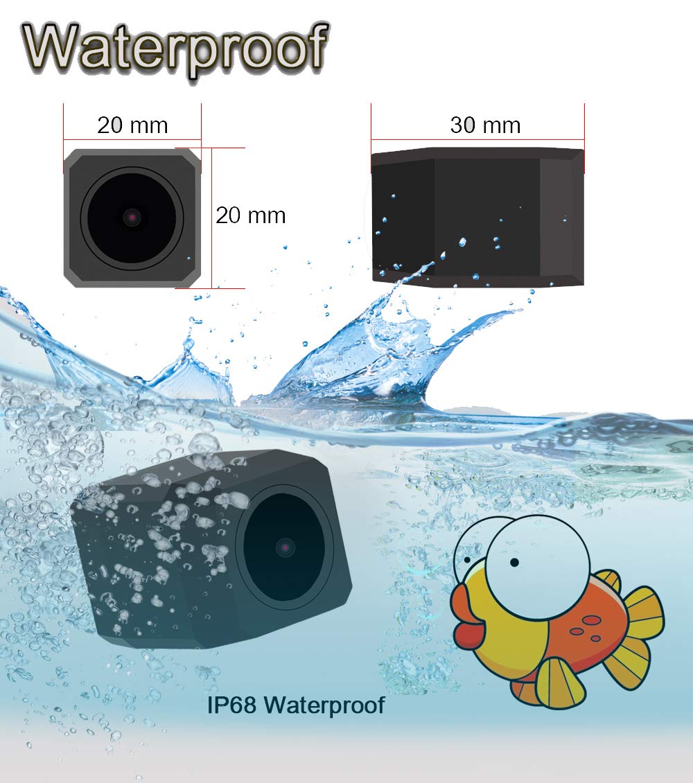 Asatah Full Hd Car Rear View Camera For Toyota 4Runner/Hilux Surf/Toyota Fortuner Sw4 / Toyota Innova & Waterproof And Shockproo