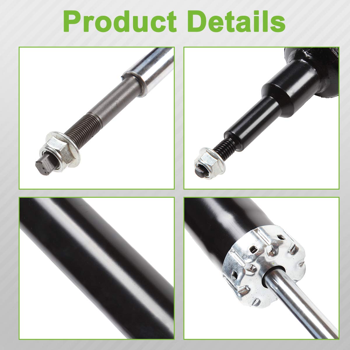 Scitoo 2Pcs Rear Shock Absorbers Shocks Struts For 2008-2013 128I,2008-2013 135I,2006 325I,2007-2011 328I,2006 330I,2009-2011 33