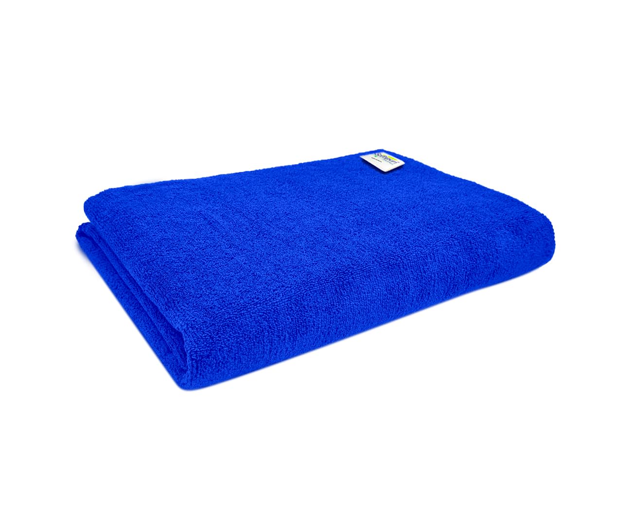 SOFTSPUN Microfiber Baby Bath and Hair Care Towel (Blue, 60X120 cm).