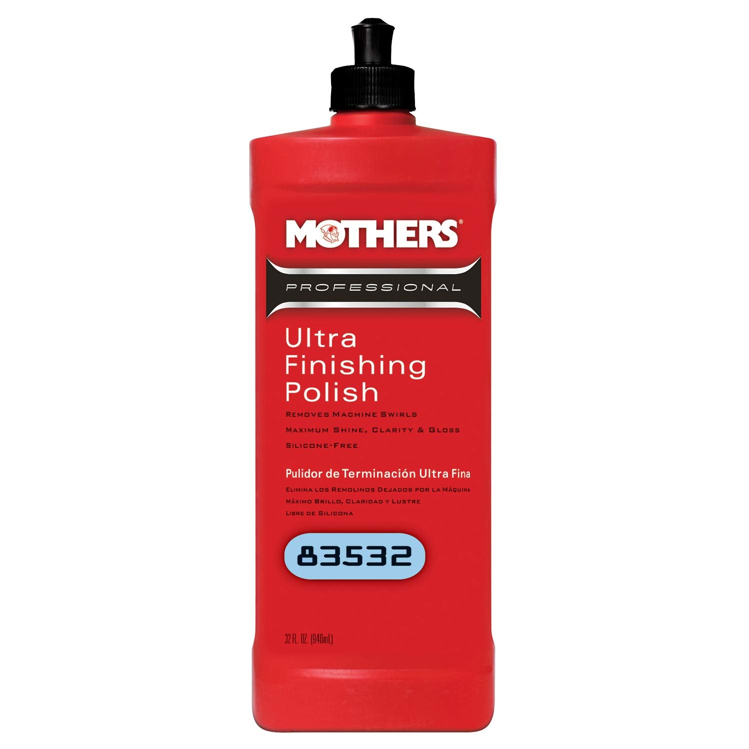 Mothers 83532 Professional Ultra Finishing Polish, 32 Fl. Oz.