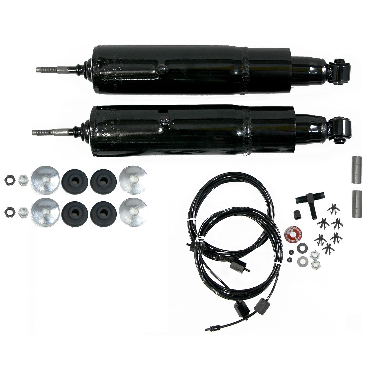 Gabriel 49237 HiJackers Rear Adjustable Air Shock Absorbers Fits Ford F-150 RWD, Lariat, XL, XLT, Base, Harley Davidson Edition,