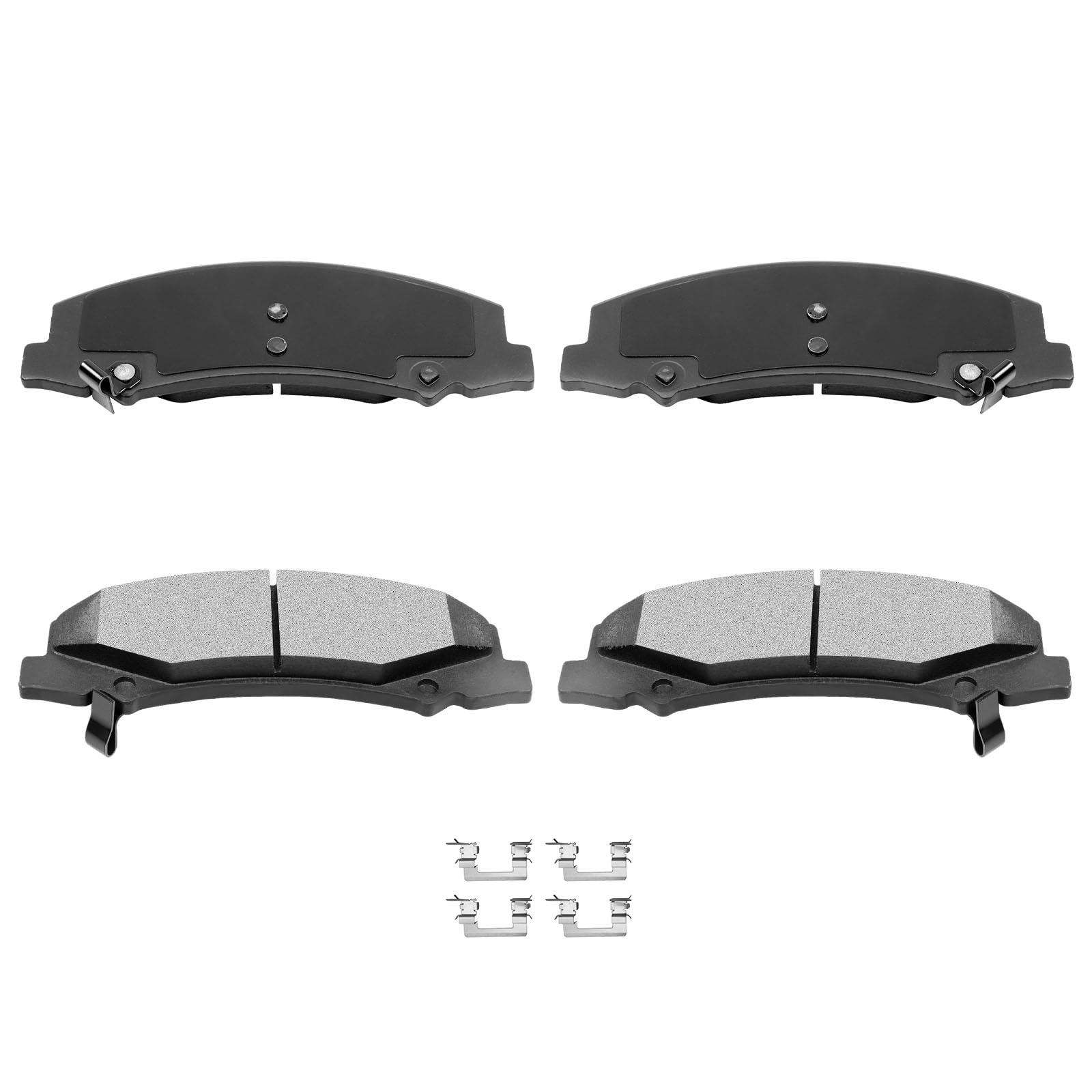 Automuto 4Pcs Front Ceramic Disc Brake Pads Set D1159 For Buick Allure Lacrosse Lucerne For Cadillac Dts For Chevrolet Impala Im