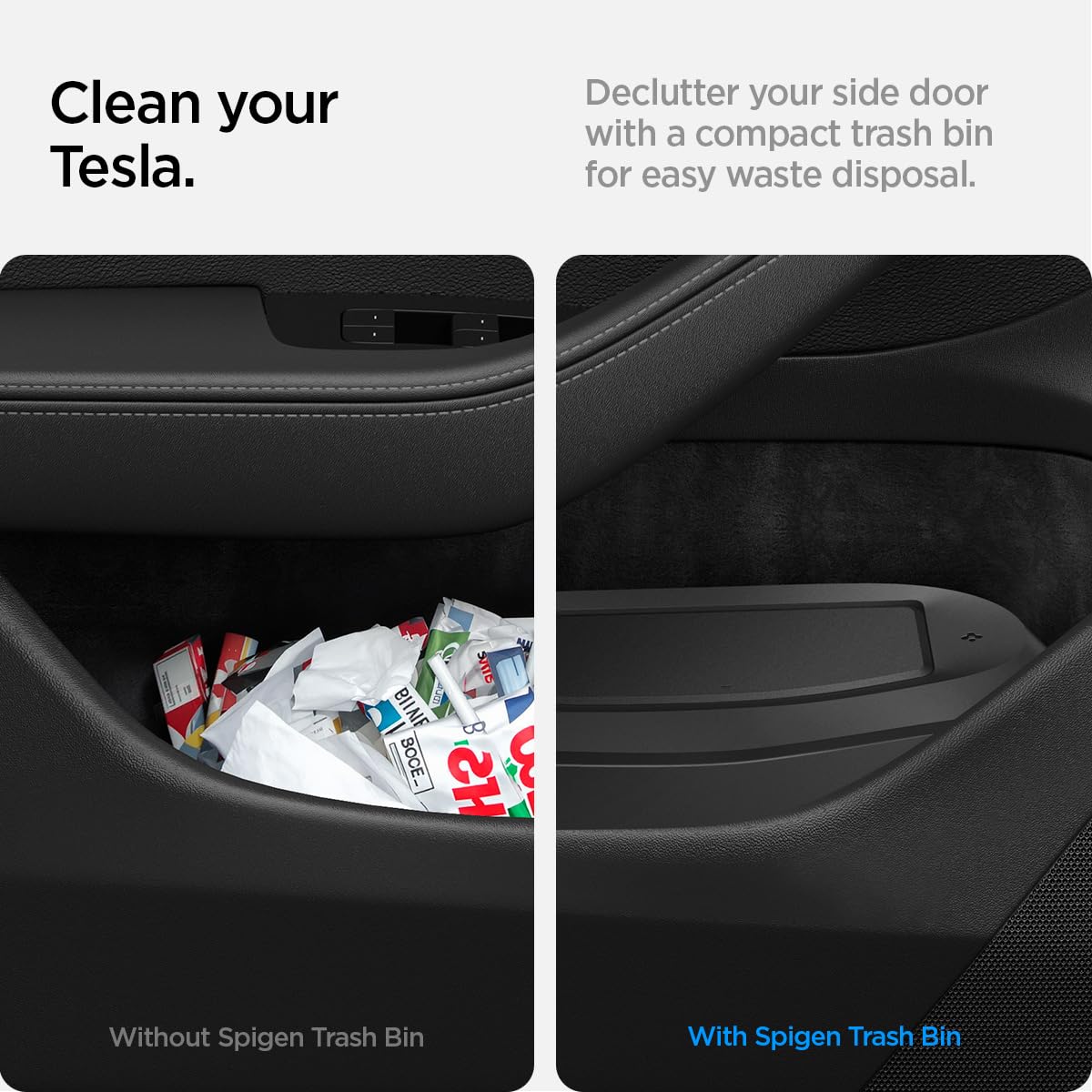 Spigen Car Trash Can for Tesla Model 3 Highland 2024-25